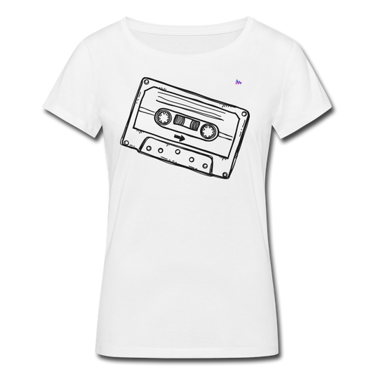 Camiseta ecológica de Stanley & Stella"tape" - white