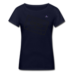 Camiseta ecológica de Stanley & Stella"tape" - navy