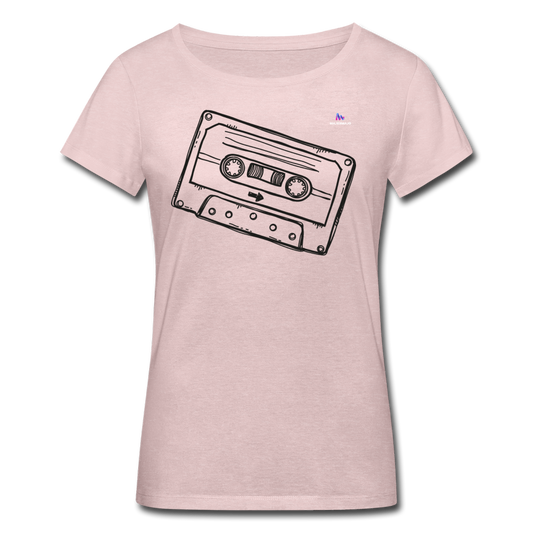 Camiseta ecológica de Stanley & Stella"tape" - cream heather pink