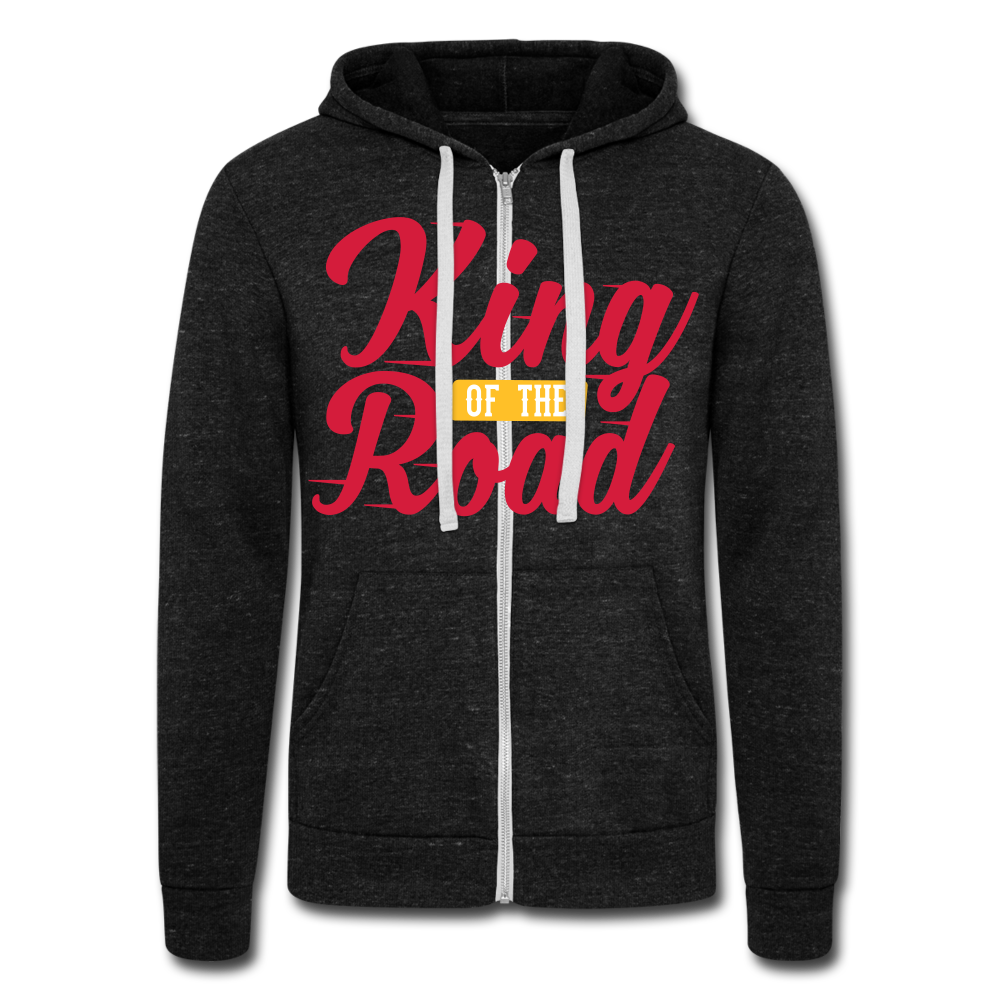 Chaqueta con capucha Tri-Blend unisex de Bella + Canvas"Truck"" - charcoal grey