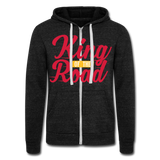 Chaqueta con capucha Tri-Blend unisex de Bella + Canvas"Truck"" - charcoal grey