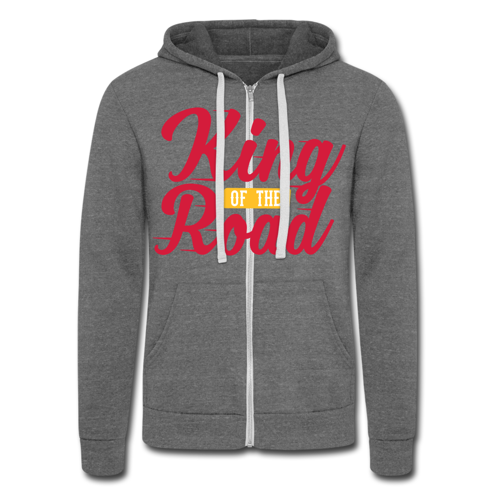 Chaqueta con capucha Tri-Blend unisex de Bella + Canvas"Truck"" - grey tri-blend