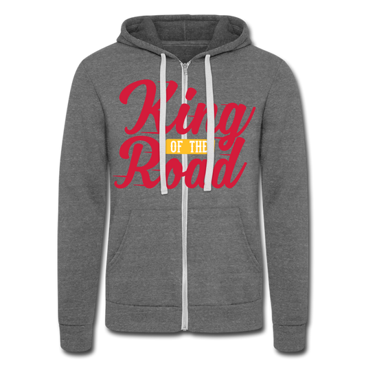 Chaqueta con capucha Tri-Blend unisex de Bella + Canvas"Truck"" - grey tri-blend