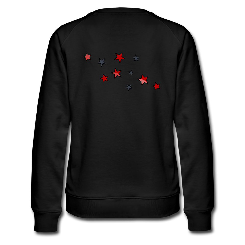 Sudadera premium"long jump" - black