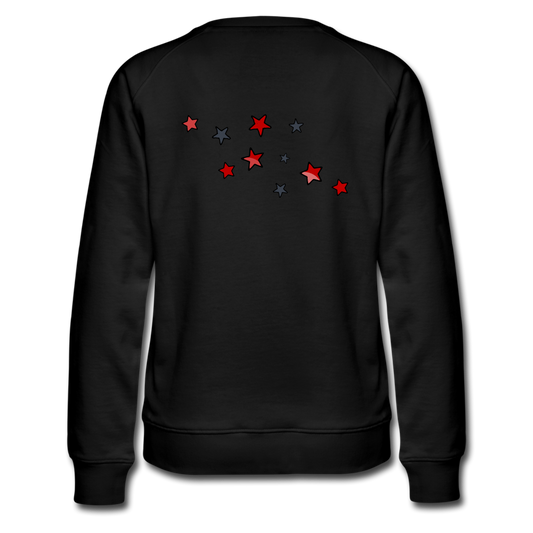 Sudadera premium"long jump" - black