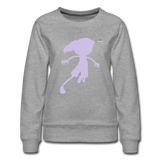 Sudadera premium"long jump" - heather grey