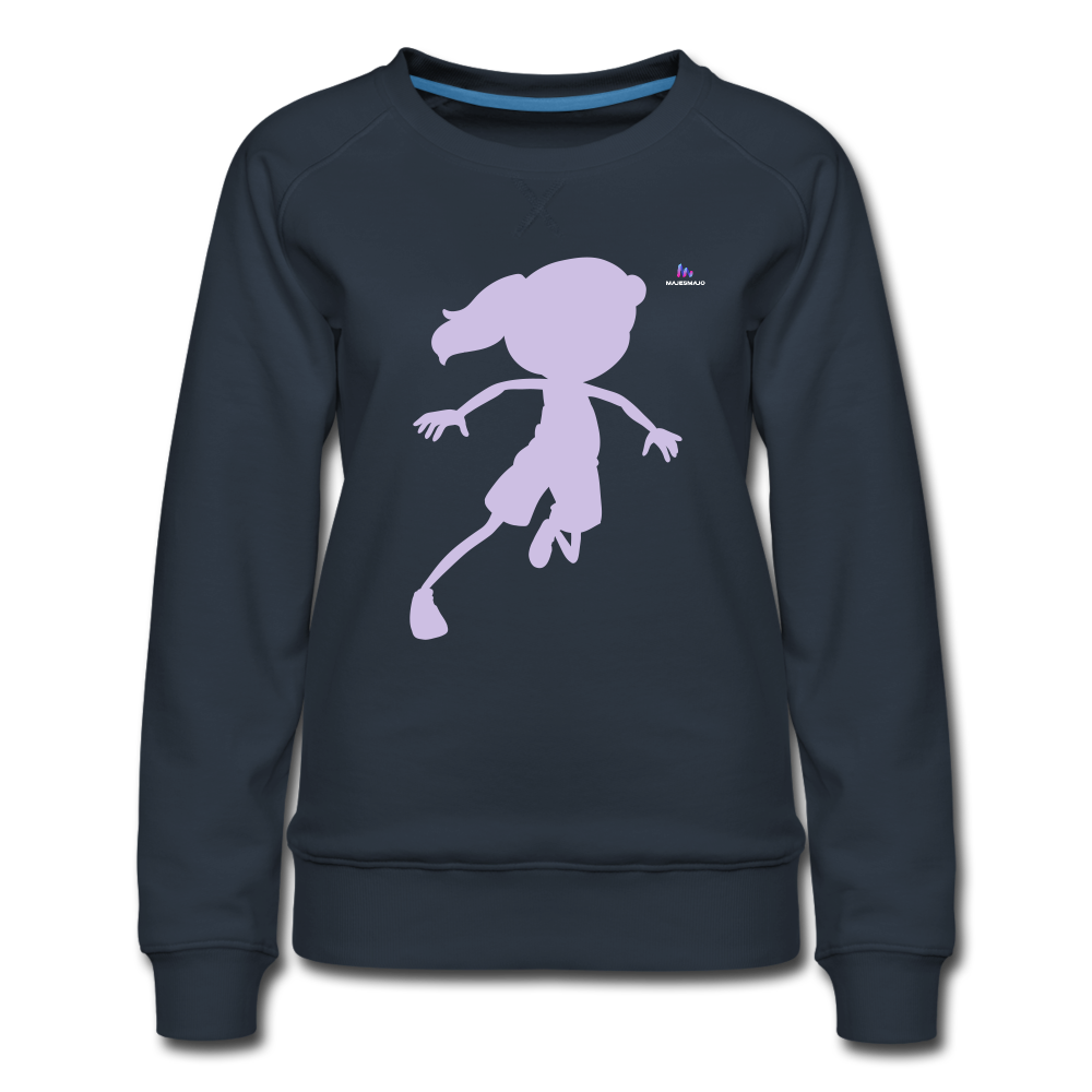 Sudadera premium"long jump" - navy