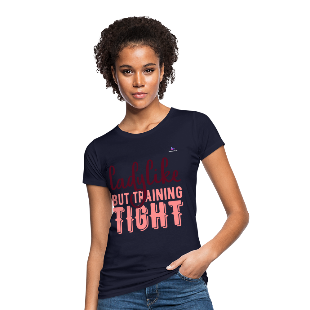 Camiseta ecológica"Ladylike" - navy