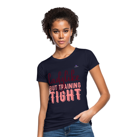 Camiseta ecológica"Ladylike" - navy