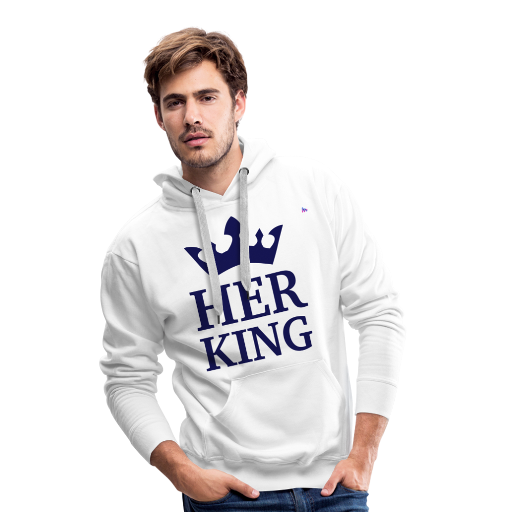 Sudadera con capucha premium"Panda emoji" - white