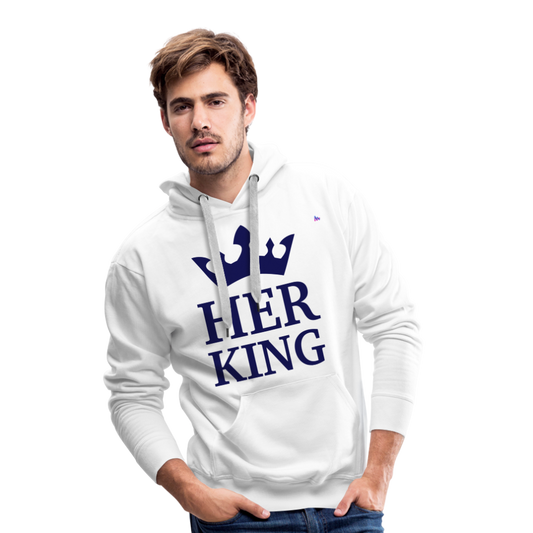 Sudadera con capucha premium"Panda emoji" - white