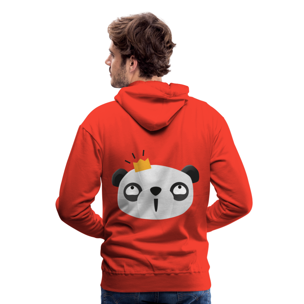 Sudadera con capucha premium"Panda emoji" - red