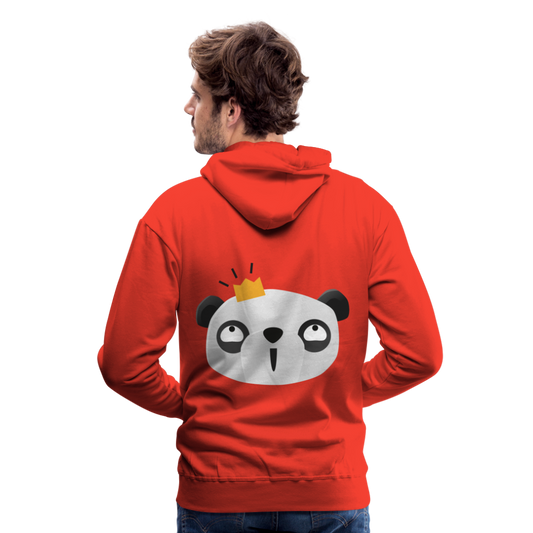 Sudadera con capucha premium"Panda emoji" - red