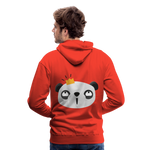 Sudadera con capucha premium"Panda emoji" - red