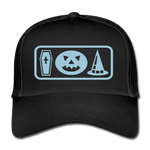 Gorra de camionero"Halloween" - black/black