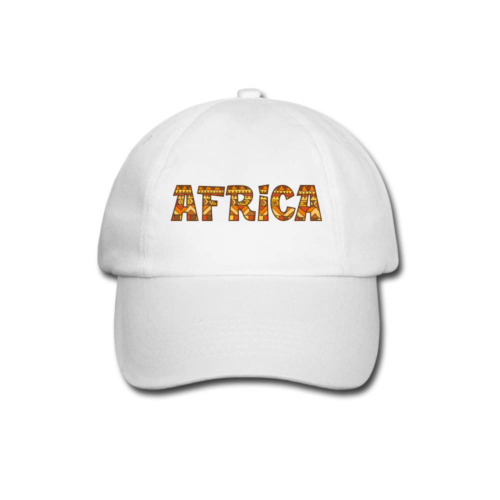 Gorra béisbol"Africa" - white/white