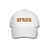 Gorra béisbol"Africa" - white/white