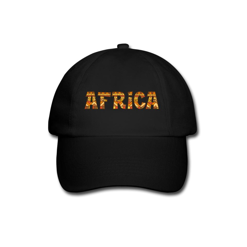 Gorra béisbol"Africa" - black/black