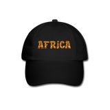 Gorra béisbol"Africa" - black/black