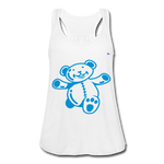 Ligerísima camiseta de tirantes"teddy" - white