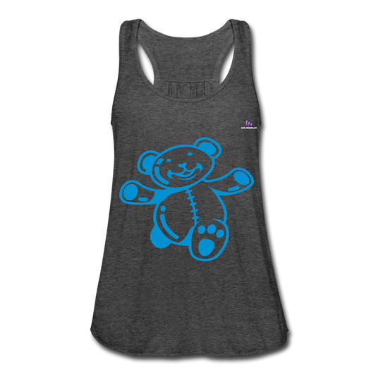 Ligerísima camiseta de tirantes"teddy" - dark heather grey