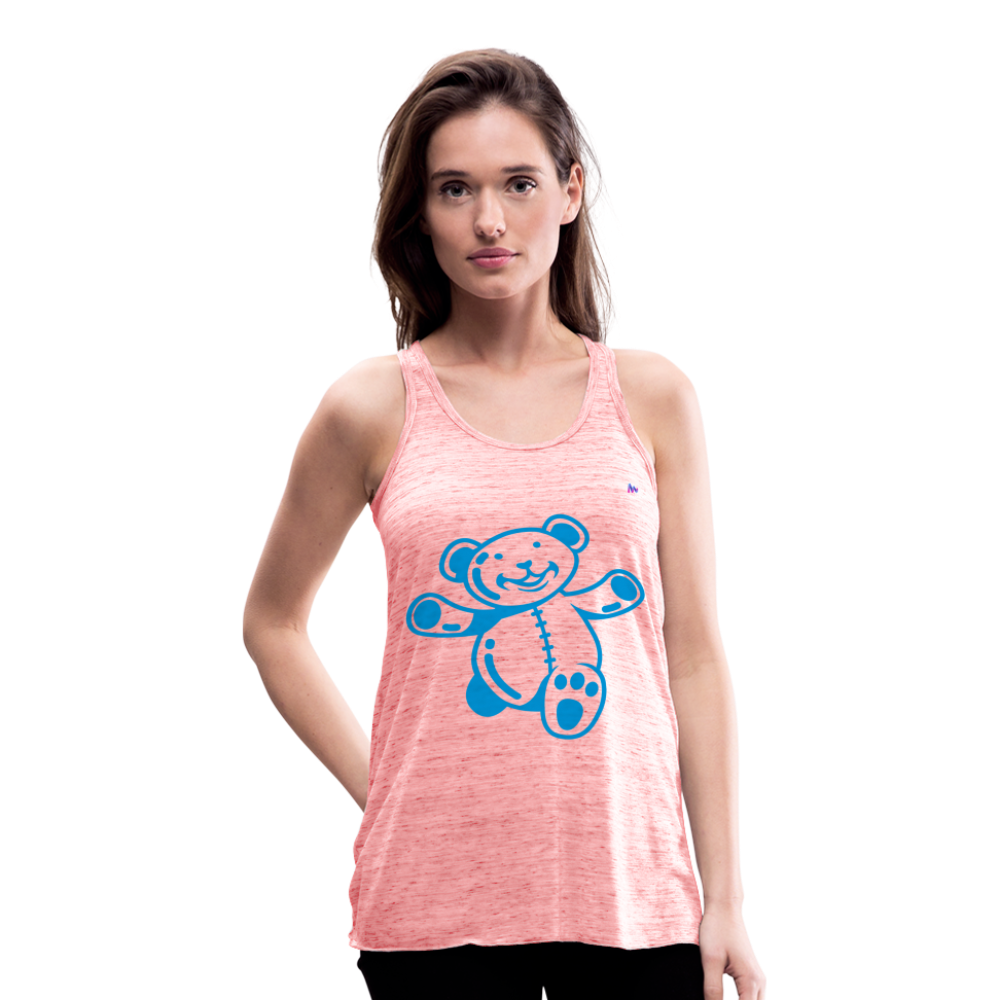 Ligerísima camiseta de tirantes"teddy" - heather red