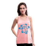 Ligerísima camiseta de tirantes"teddy" - heather red