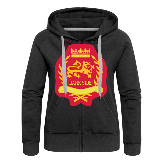 Chaqueta con capucha premium"Lion" - black