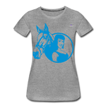 Camiseta premium"Girl with horse" - heather grey