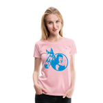 Camiseta premium"Girl with horse" - rose shadow