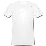 Camiseta ecológica"seahorse" - white