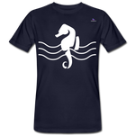 Camiseta ecológica"seahorse" - navy