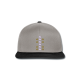 Gorra Snapback"Ornament" - graphite/black