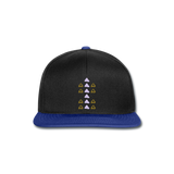 Gorra Snapback"Ornament" - black/bright royal