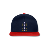 Gorra Snapback"Ornament" - navy/red