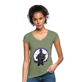 Camiseta vintage"gasmask soldier" - olive