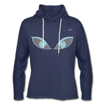 Sudadera ligera unisex con capucha"Emoji" - heather navy