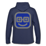 Sudadera ligera unisex con capucha"Emoji" - heather navy