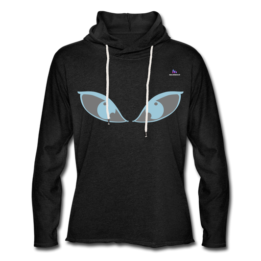 Sudadera ligera unisex con capucha"Emoji" - charcoal grey