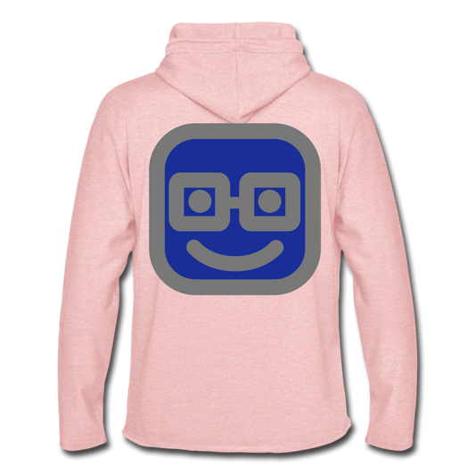 Sudadera ligera unisex con capucha"Emoji" - cream heather pink