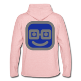 Sudadera ligera unisex con capucha"Emoji" - cream heather pink