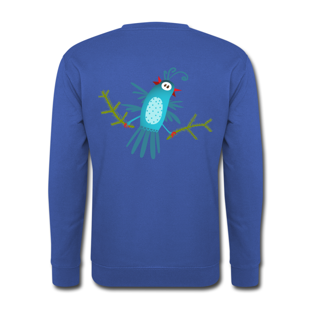 Sudadera unisex"rabbit" - royal blue