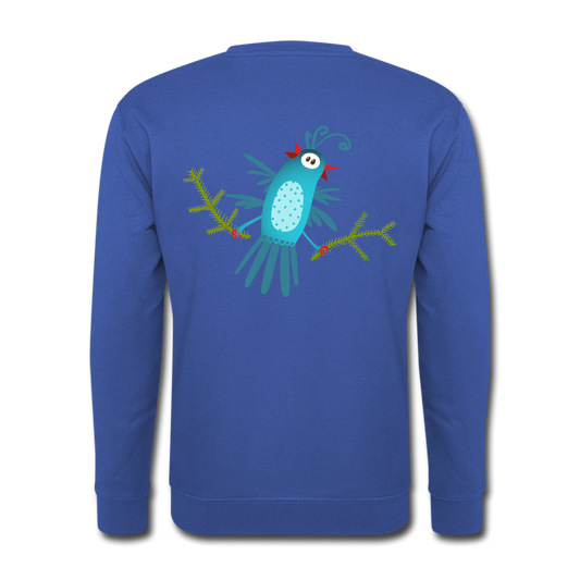 Sudadera unisex"rabbit" - royal blue