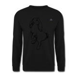 Sudadera unisex"rabbit" - black