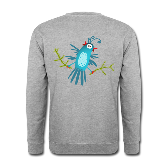 Sudadera unisex"rabbit" - salt & pepper