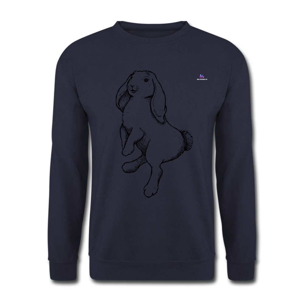 Sudadera unisex"rabbit" - navy