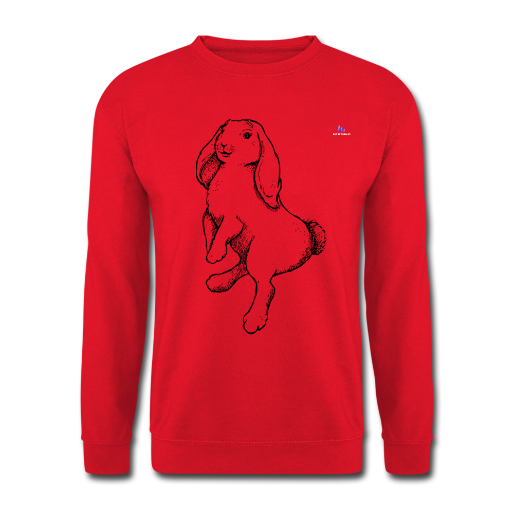 Sudadera unisex"rabbit" - red