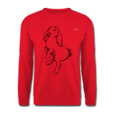 Sudadera unisex"rabbit" - red