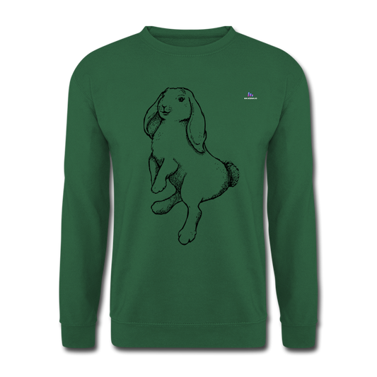Sudadera unisex"rabbit" - green