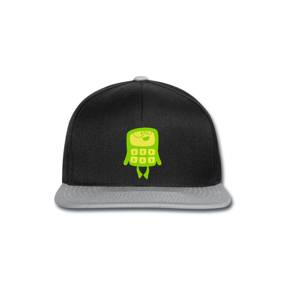 Gorra Snapback"Funny Calculator" - black/grey